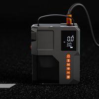 Aspirateur de voiture 4-en-1 haut de gamme sans fil, démarreur de secours 12V, gonfleur de pneus, pompe à air, lumière d'urgence, certifié CE FCC RoHS, qualité supérieure