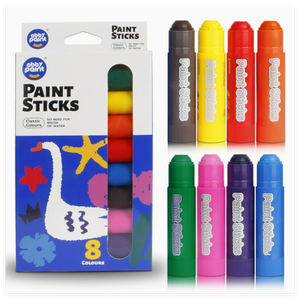 Crayones de Cera de Secado Rápido para Niños, 6/8/12/18/24/36 Colores, No Manchan, Barras de Pigmento Sólido, Barras de <span class=keywords><strong>Tempera</strong></span> de Huevo, Lavables - Product Image 1