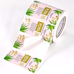 Etiquetas Adhesivas de Vinilo Brillante Multiusos Personalizadas y Etiquetas para Botellas |   Pegatinas Adhesivas Impermeables para Contenedores - Product Image 4