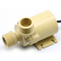Mini pompe centrifuge sans balais 12V DC à haut débit et faible bruit pour la circulation de l'eau des machines à café