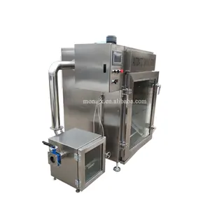 Machine automatique de chambre à fumée de viande de poisson-chat de crevette séchée à la vapeur four générateur de fumeur à froid <span class=keywords><strong>prix</strong></span> pour le <span class=keywords><strong>saumon</strong></span> - Product Image 1