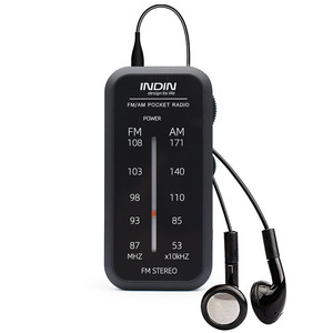 Nuovo stampo BSCI rifornimento della fabbrica di buona qualità più piccolo modello del miglior prezzo Mini Pocket am fm <span class=keywords><strong>radio</strong></span> portatile con auricolare - Product Image 1