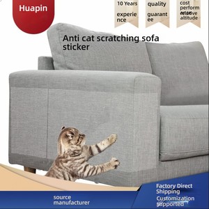 PVC resistente all'usura trasparente antigraffio divano divano protettore mobili Pet cane giocattolo da masticare <span class=keywords><strong>Scratching</strong></span> Board gatto - Product Image 2