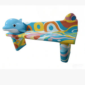 Y1004 Durable Modern FRP Animal Sculpture <b>Chairs</b> Heavy Duty Commercial Seating Portable School Hotel Lobby Office Park Campus - Product Image 3