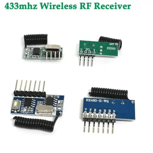 433mhz Wireless RF Receiver Learning Code Decoder Module 433 MHZ 4CH output Diy kit For Remote Control 1527 encoding