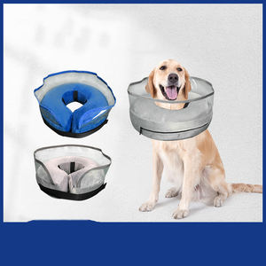 Großhandel Blau Grau PVC Pet Cat <span class=keywords><strong>Dog</strong></span> Aufblasbares Halsband - Product Image 2