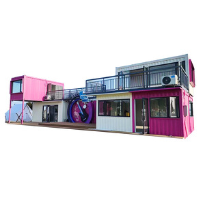Maison conteneur rectangulaire, design industriel, application boutique, solution de bureau mobile en conteneur, solution de magasin - Product Image 1