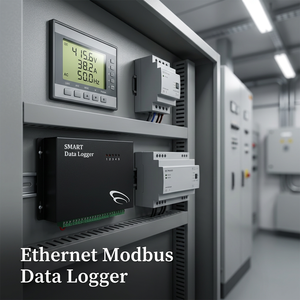 เครื่องบันทึกข้อมูล,เครื่องบันทึกพลังงานแบบ Modbus Datalogger การวัดอุณหภูมิข้อมูล - Product Image 1
