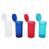 Flacons de médicaments en plastique vides de 19 ml avec bouchons à ouverture facile pour pilules et ordonnances