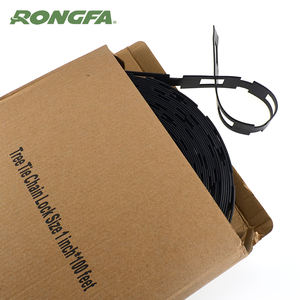 Good Quality Black Color <strong>Rubber</strong> <strong>Tie</strong> PVCTree <strong>Tie</strong> Chain Lock <strong>Tree</strong> <strong>Tie</strong> 0.5 Inch - Product Image 3