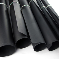 80g 110g 150g 200g 250g 300g 350g 400g 450gsm Rollo de papel negro de pulpa de madera virgen 100%