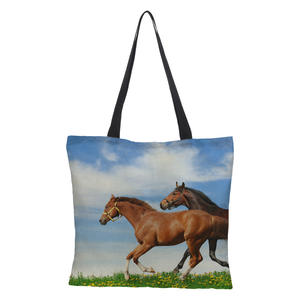 Bolso de hombro con estampado de <span class=keywords><strong>Anime</strong></span> para mujer, bolsa de mano japonesa reutilizable con asa superior, <span class=keywords><strong>2021</strong></span> - Product Image 4