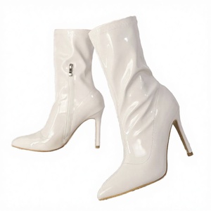 2026 Western Women's Ankle Boots with Zip Closure <b>Height</b> <b>Increasing</b> EVA <b>Insole</b> for Autumn/Winter - Product Image 3