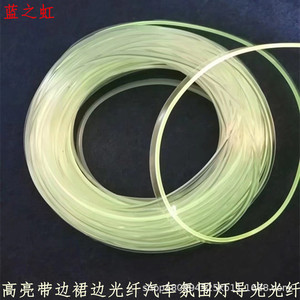 Blue Rainbow Automotive Fiber Optic Light Guide Strip 3mm Ambient Lighting Car Interior Decorative Lamp Direct Supply - Product Image 3