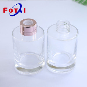 Phẳng Vòng thủy tinh khuếch tán chai 100ml công suất với phun phun <span class=keywords><strong>30ml</strong></span> 50ml 80ml 90ml 120ml 150ml 200ml khối lượng nước hoa - Product Image 1