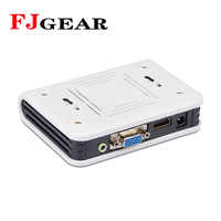 FJGEAR Kualitas Terbaik Laris Manis dan Efisien Casing ABS Konverter VGA ke HDMI 1080P dengan Audio