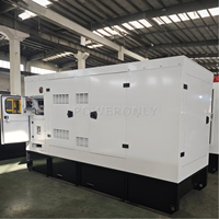 Groupe électrogène diesel électrique triphasé haute efficacité certifié EPA 144 kW 180 kVA, alimenté par un moteur Perkins