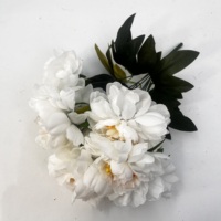 Bouquet de pivoines artificielles pour la décoration, bouquet de pivoines pour mariage, arrangement floral pour la maison
