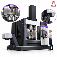 OEM Kundenspezifische Vertikale CNC-Drehmaschine mit CNC-Steuerungssystem und Hydraulikfutter sowie Anpassbarem CNC-Drehvorgang