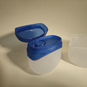Pot en plastique <span class=keywords><strong>pour</strong></span> <span class=keywords><strong>vaseline</strong></span> Jinque 100g, pot cosmétique en PP avec languette, emballage <span class=keywords><strong>pour</strong></span> soins de la peau 7/50/100g - Product Image 4