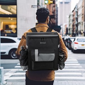 Sac à dos isotherme pour la livraison de nourriture, personnalisé avec logo, imperméable, en polyester, sac à déjeuner - Product Image 6