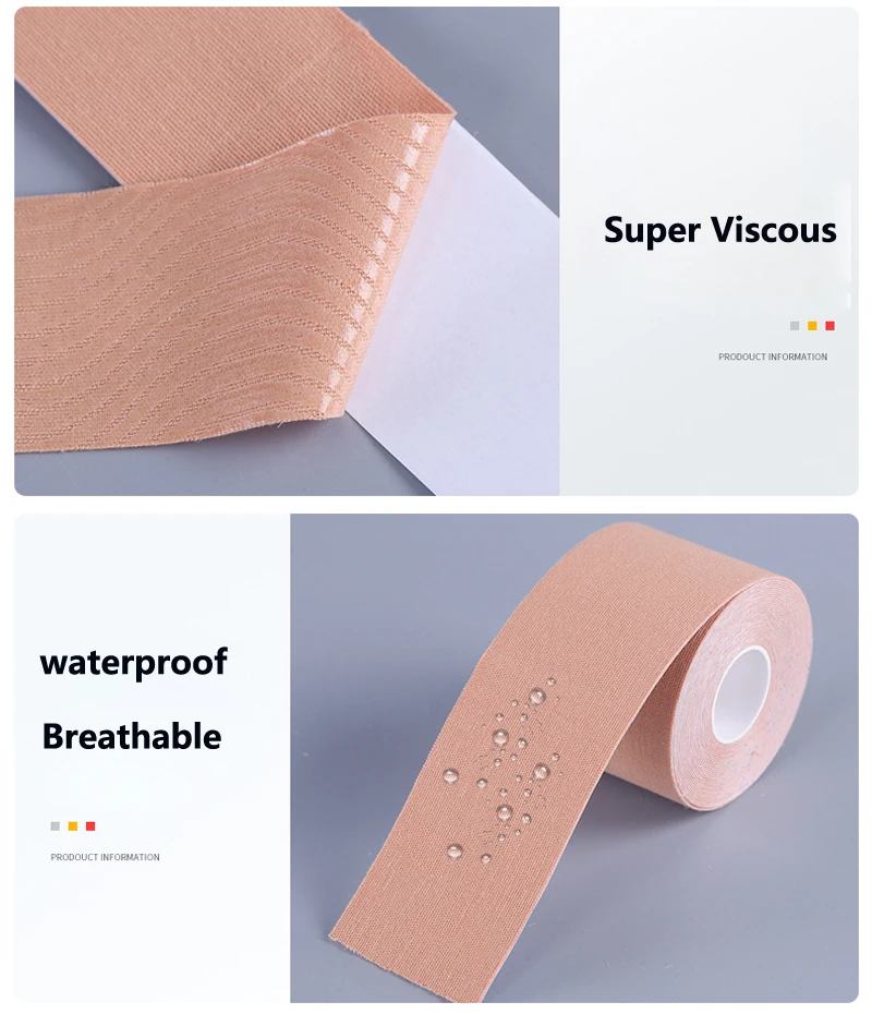 Boobytape of Breasts Push up Waterproof Sweat-proof Invisible Under Clothing Breast Lift boob Tape for Contour Lift & Fashion