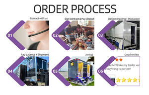 Toilettes portables luxueuses et durables, remorques de douche, remorques sanitaires exécutives, salles de bain mobiles - Product Image 6