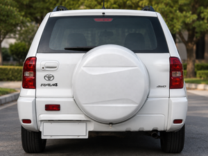 Cubierta de Llanta de Repuesto Bloqueable de Plástico ABS para <span class=keywords><strong>RAV4</strong></span>, Cubierta de <span class=keywords><strong>Rueda</strong></span> Trasera en Blanco, Negro, Plateado y Azul - Product Image 4