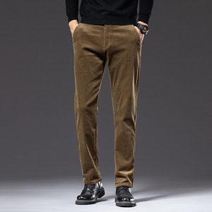 Ingrosso nuovi uomini formali da lavoro in <span class=keywords><strong>velluto</strong></span> a coste in <span class=keywords><strong>velluto</strong></span> tinta unita <span class=keywords><strong>pantaloni</strong></span> eleganti Casual <span class=keywords><strong>pantaloni</strong></span> spessi <span class=keywords><strong>pantaloni</strong></span> lunghi a matita - Product Image 2