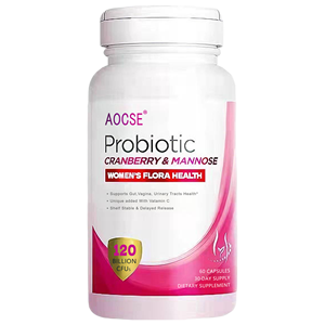 פרוביוטיקה טבעונית אורגנית ללא גלוטן לנשים בוגרות, תוסף תזונה לטיפול וגינלי, מותג פרטי OEM, רב מכר. - Product Image 6