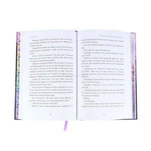 Libro de tapa dura personalizado OEM con bordes estampados a medida, libro de ficción con sobrecubierta - Product Image 5