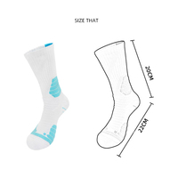 Chaussettes de sport Super Elite de haute qualité pour hommes Chaussettes de basket-ball pour hommes