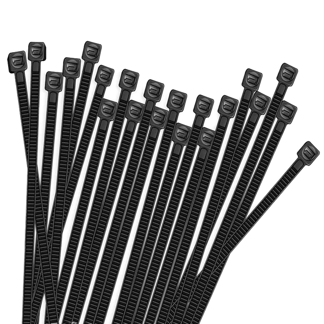 Professional Manufacturer Eco-Friendly PA66 Self-Locking 2.5mm Nylon Cable Ties 100mm UV Resistant Industrial Electrical