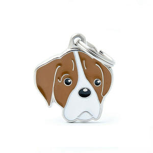 Buena calidad Changzhi se especializa en llavero de mascotas Metal lindo perro Collar colgante bolsa decoración al por mayor - Product Image 6