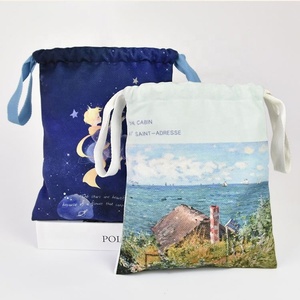 Bolsas de regalo de Navidad de terciopelo reutilizables ecológicas de lujo - Product Image 6