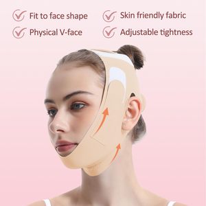Banda Antiarrugas de Alta Calidad, Banda Reafirmante Facial, Correa Adelgazante para el Rostro, Logotipo Personalizado, Correa de Estiramiento Facial en V, Cinturón Reductor de Papada - Product Image 3