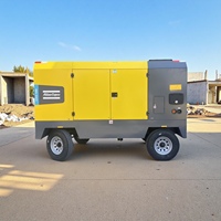 Atlas Copco XAVS1000 Unité Portable Diesel Haute Pression Compresseur d'Air Industriel Vis Piston Rotatif pour l'Air Minier