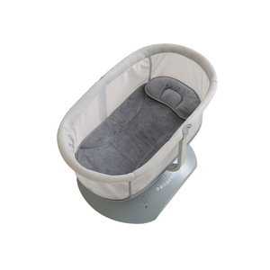 Cuna Convertible para Bebé con Función Calmante - Cuna Plegable Portátil para Recién Nacidos de 0 a 36 Meses, Diseño Moderno - Product Image 1