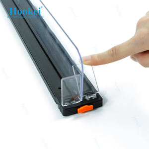 Diviseur d'étagère de supermarché refroidisseur glissant poussoir d'étagère de boisson pour congélateur réfrigérateur coffre à glace - Product Image 1