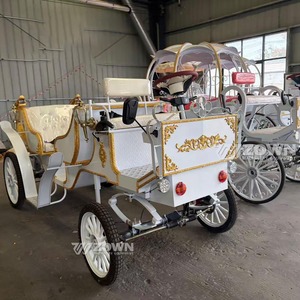 Carruaje Clásico Estilo Victoria sin Caballos para Turismo, Conducción Estable, Artesanía Europea para Uso en Ceremonias de Boda - Product Image 2