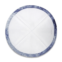 Calico Kippah logotipo bordado personalizado kippot judío regalos de boda Calico Yamulka judaísmo Kipot Skullcap
