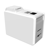 Impresora de Tarjetas de Identificación de PVC EZSCAN de Doble Cara, Monocromática y a Color, Alta Resolución 300DPI/1200DPI, Cinta de Color YMC, Interfaz USB, 1 Año de Garantía