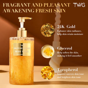 TWG เจลอาบน้ำสีทองบริสุทธิ์24K 500มล. ให้ความชุ่มชื้นครีมอาบน้ำให้ความชุ่มชื่นครีมอาบน้ำ - Product Image 3