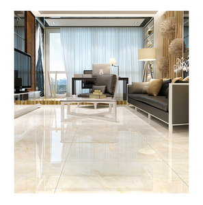 Fabricant de carreaux chinois, carreaux de céramique en porcelaine vitrifiée polie effet marbre, carreaux de sol brillants pour l'intérieur des complexes hôteliers, 60x60 - Product Image 5