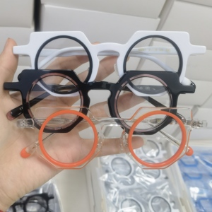 Ventes en gros d'usine <span class=keywords><strong>de</strong></span> Wenzhou, lunettes en acétate <span class=keywords><strong>de</strong></span> haute qualité, <span class=keywords><strong>grande</strong></span> <span class=keywords><strong>taille</strong></span>, monture carrée, tendance, logo personnalisé, montures optiques pour hommes - Product Image 2