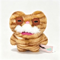 Poupées en peluche de la série Chat de Nuit des Rues Sombres, Monstres Mignons Transfrontaliers, Jouets Adorables, Mauvaises-gouttes, Peculiaires et Tendance, Breloques de Sac, Vente en Gros 12,5 cm