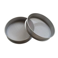 Tamis de laboratoire standard BOCHANG en acier inoxydable 304 de 300 mm pour l'analyse des échantillons de céréales, produits agricoles et sols