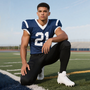 Jersey Sepak Bola Spandex/Polyester Vapor untuk Hari Pertandingan, Replika untuk Fans Pria Wanita, Bahan Mesh Bernapas, Cepat Kering, Dapat Dicetak Nama dan Nomor Sesuai Pesanan - Product Image 5