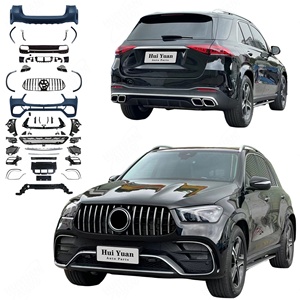 Kit carrosserie de haute qualité en PP ABS pour Benz W167 <span class=keywords><strong>2020</strong></span>-2025 <span class=keywords><strong>GLE</strong></span> 250 300 320 <span class=keywords><strong>400</strong></span> d 4MATIC Mise à niveau vers le style GLE63 <span class=keywords><strong>AMG</strong></span> - Product Image 1