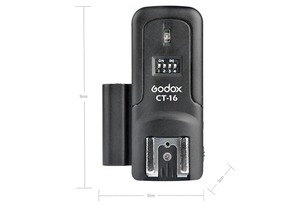 Receptor de <span class=keywords><strong>Flash</strong></span> Inalámbrico Godox CTR-16 CT-16 de 16 Canales <span class=keywords><strong>para</strong></span> <span class=keywords><strong>Flash</strong></span> de Estudio Canon <span class=keywords><strong>Nikon</strong></span> Pentax (Sin Transmisor) - Product Image 2
